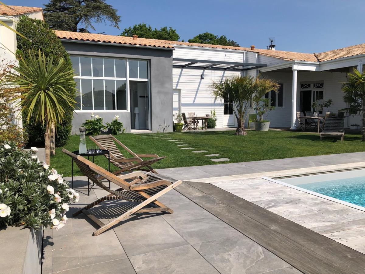 Maison M, Chambre Privee Acces Jardin Piscine Et Jacuzzi Pres De La Rochelle La Rochelle  Kültér fotó