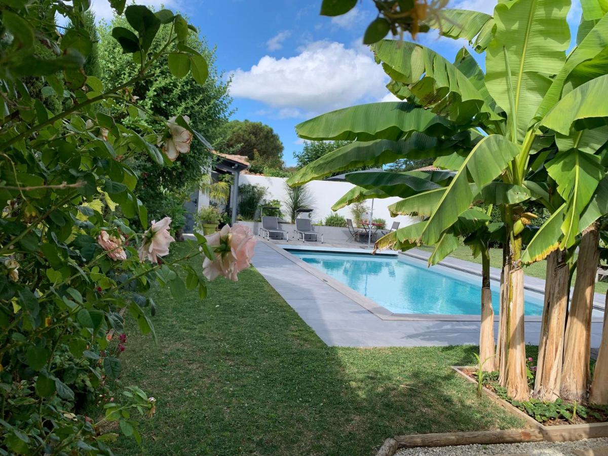 Maison M, Chambre Privee Acces Jardin Piscine Et Jacuzzi Pres De La Rochelle La Rochelle  Kültér fotó