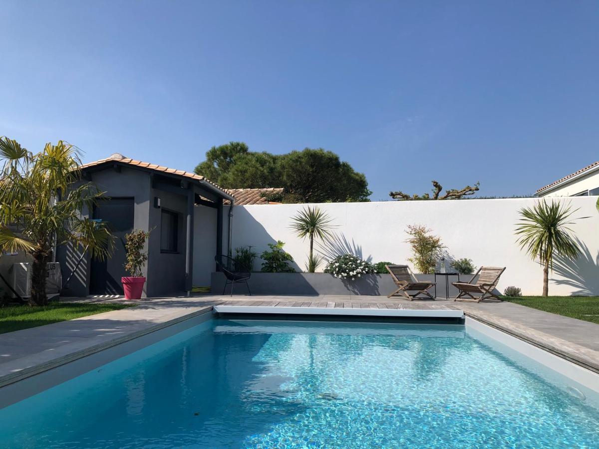 Maison M, Chambre Privee Acces Jardin Piscine Et Jacuzzi Pres De La Rochelle La Rochelle  Kültér fotó